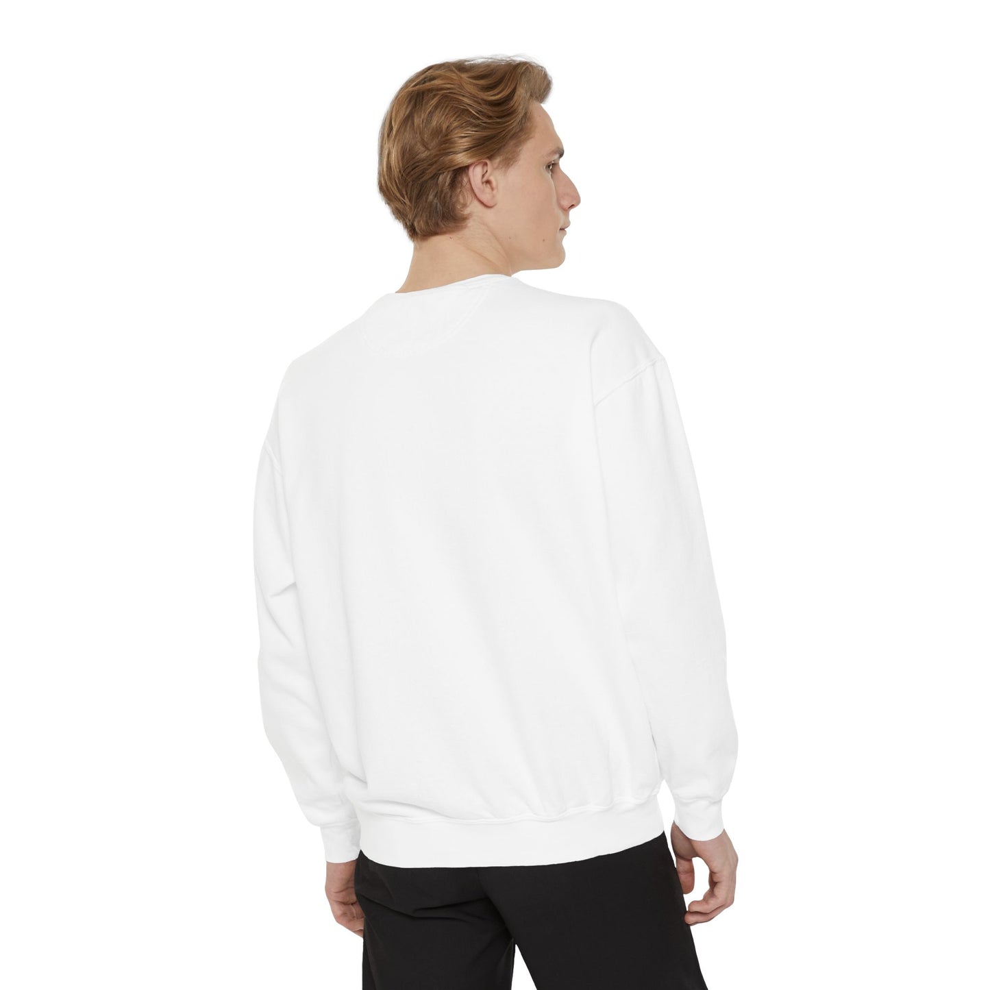 Vintage Poster Anti Nazi Garment-Dyed Sweatshirt