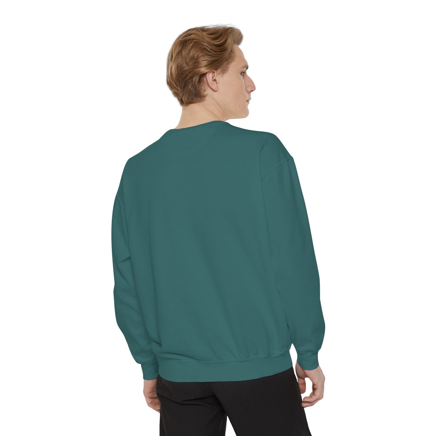 Vintage Poster Anti Nazi Garment-Dyed Sweatshirt