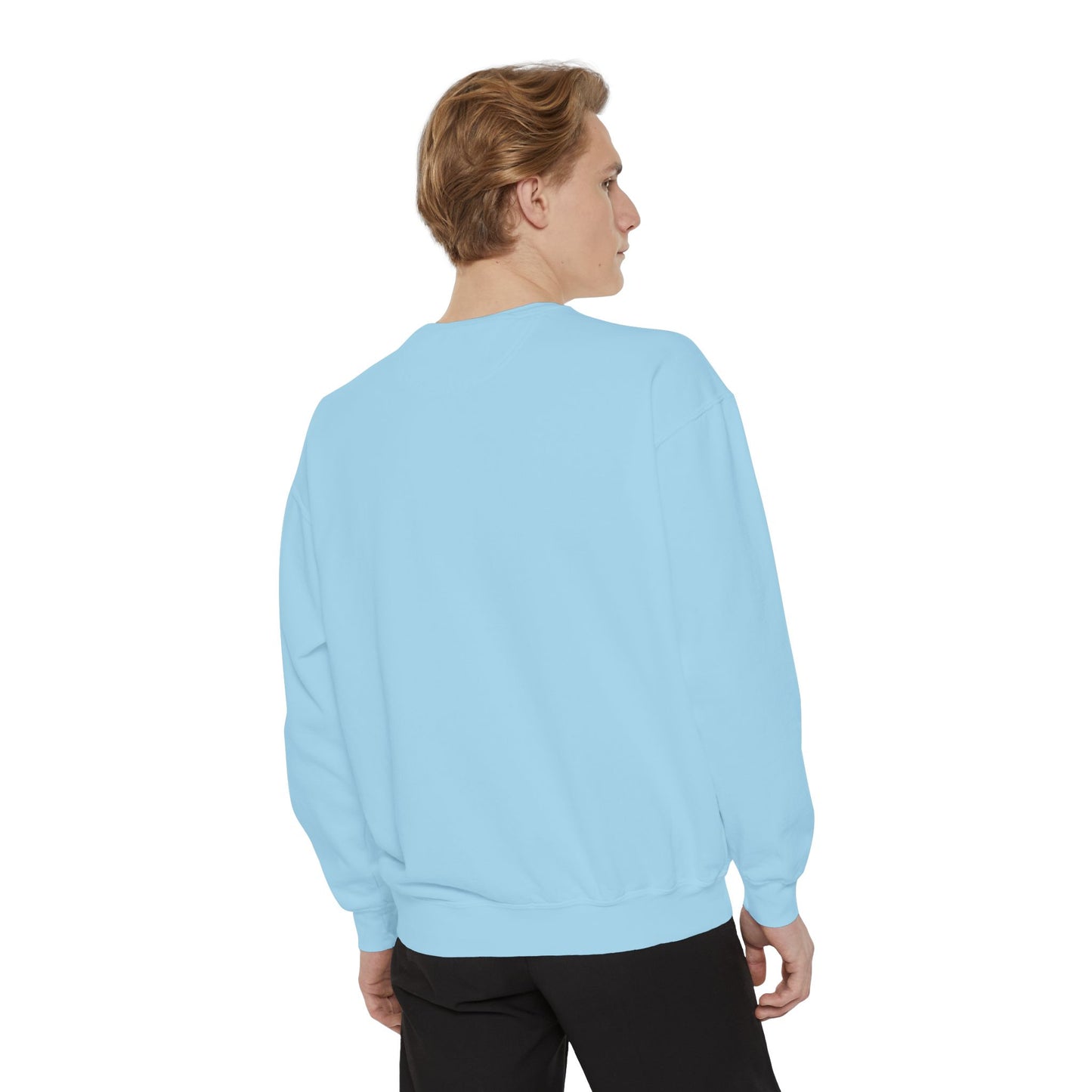 Vintage Poster Anti Nazi Garment-Dyed Sweatshirt