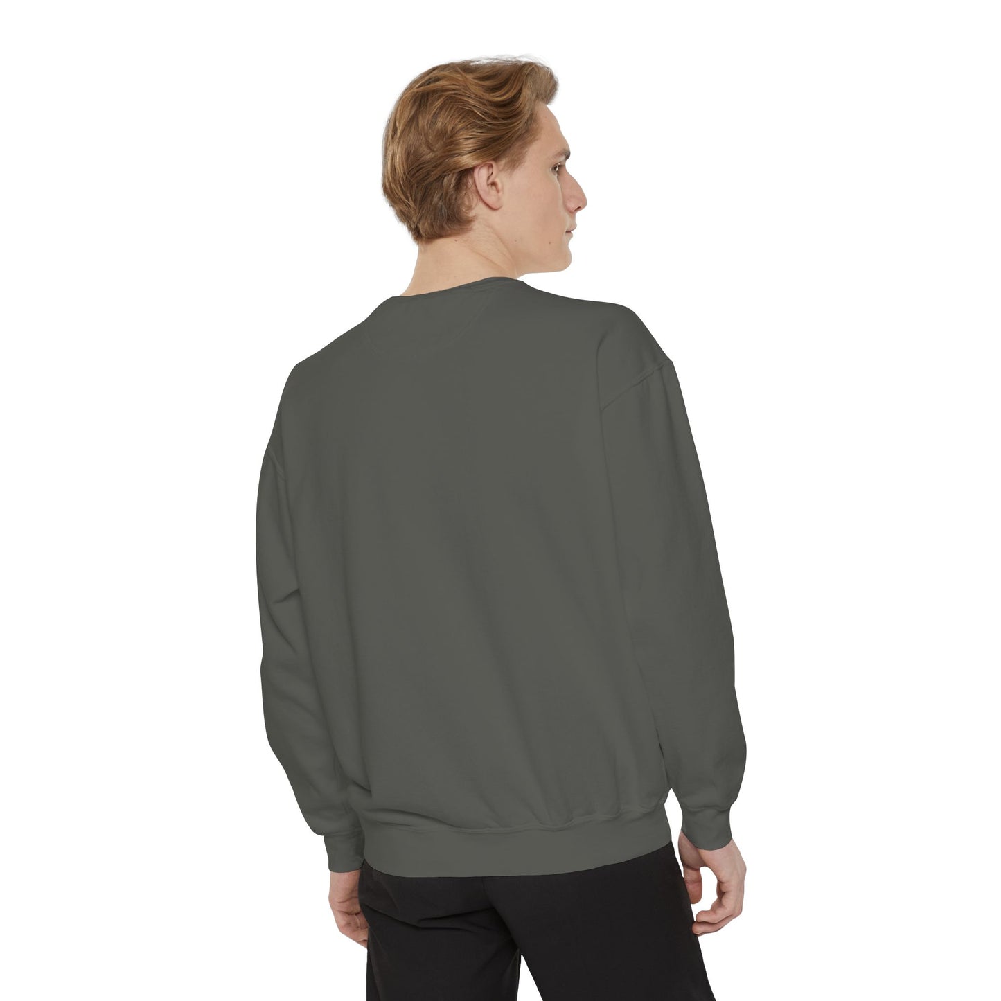 Vintage Poster Anti Nazi Garment-Dyed Sweatshirt