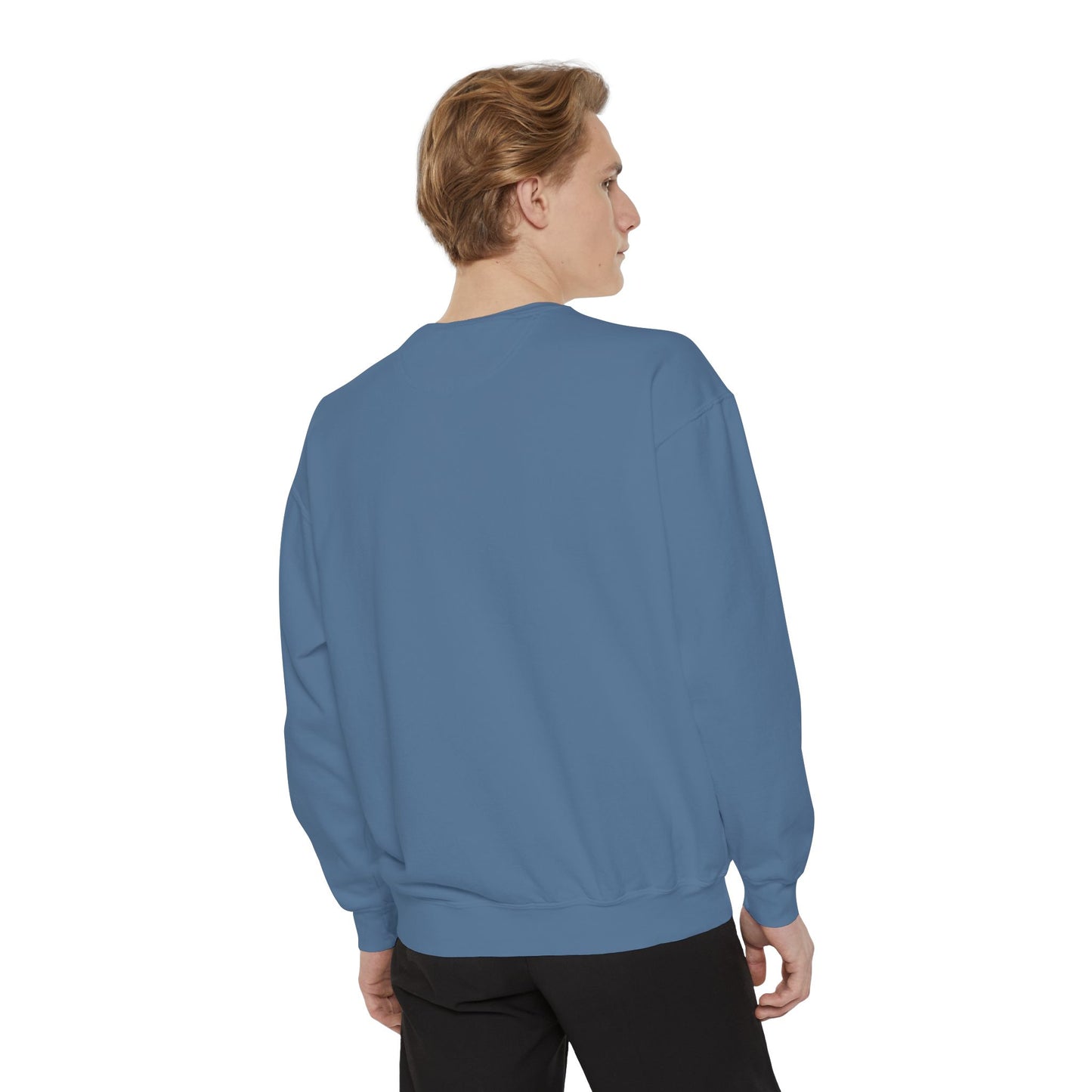 Vintage Poster Anti Nazi Garment-Dyed Sweatshirt