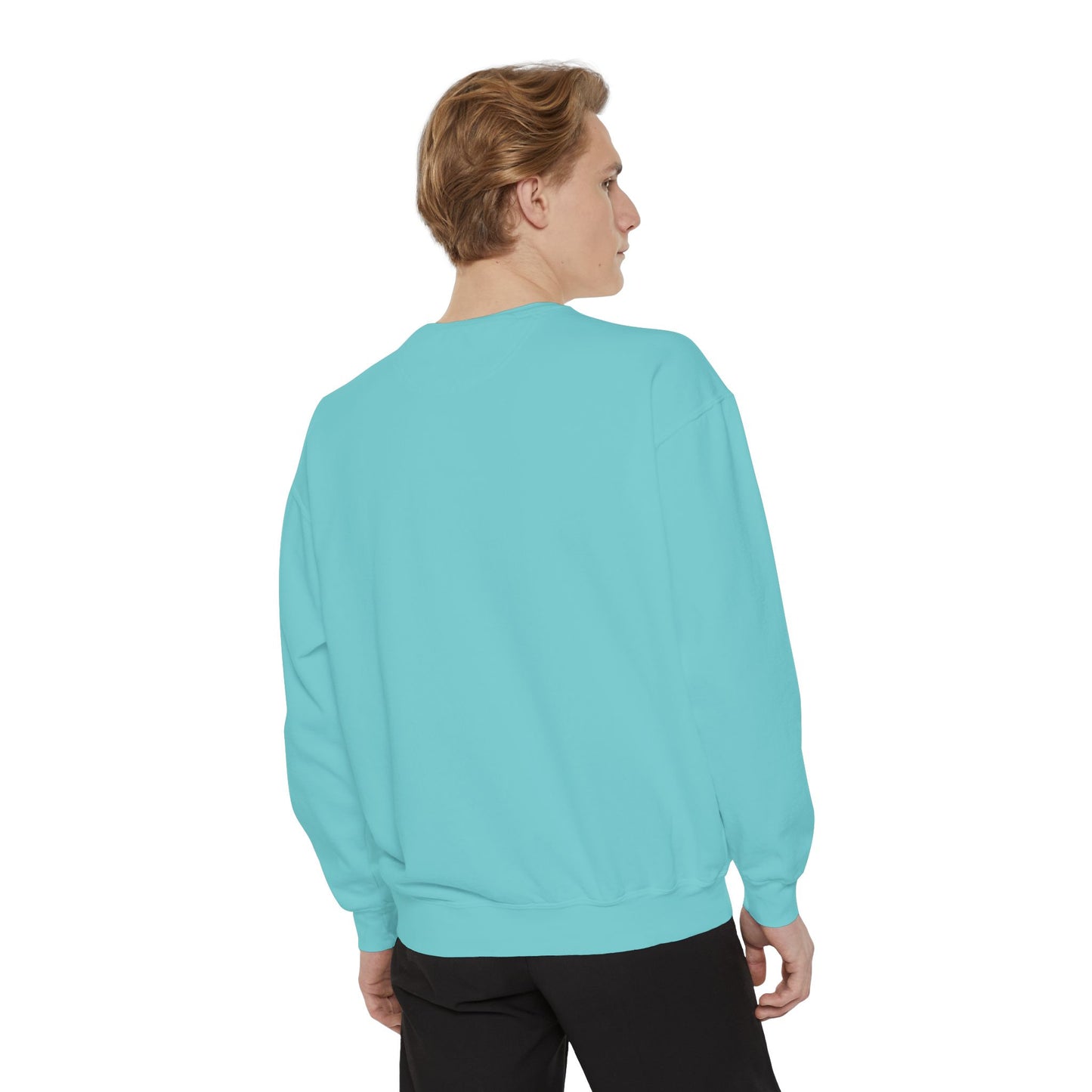 Vintage Poster Anti Nazi Garment-Dyed Sweatshirt
