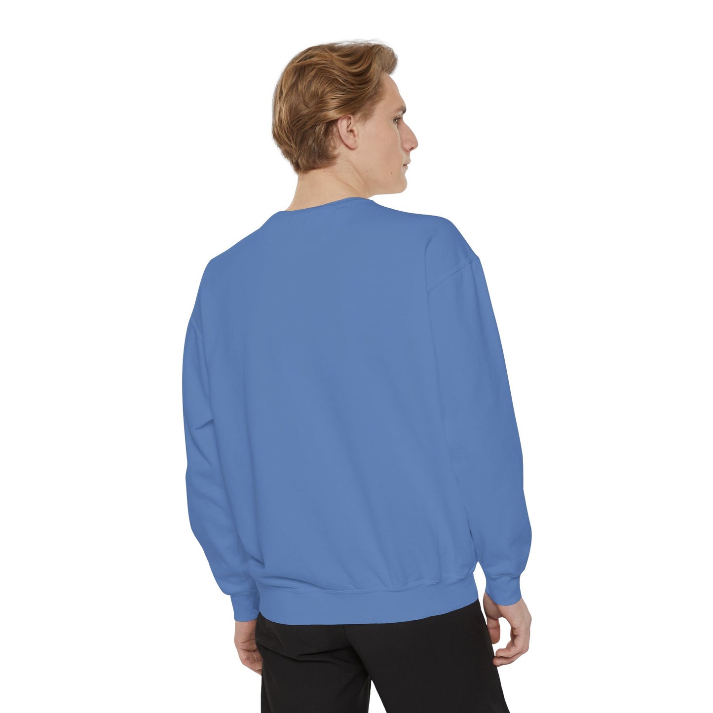 Vintage Poster Anti Nazi Garment-Dyed Sweatshirt