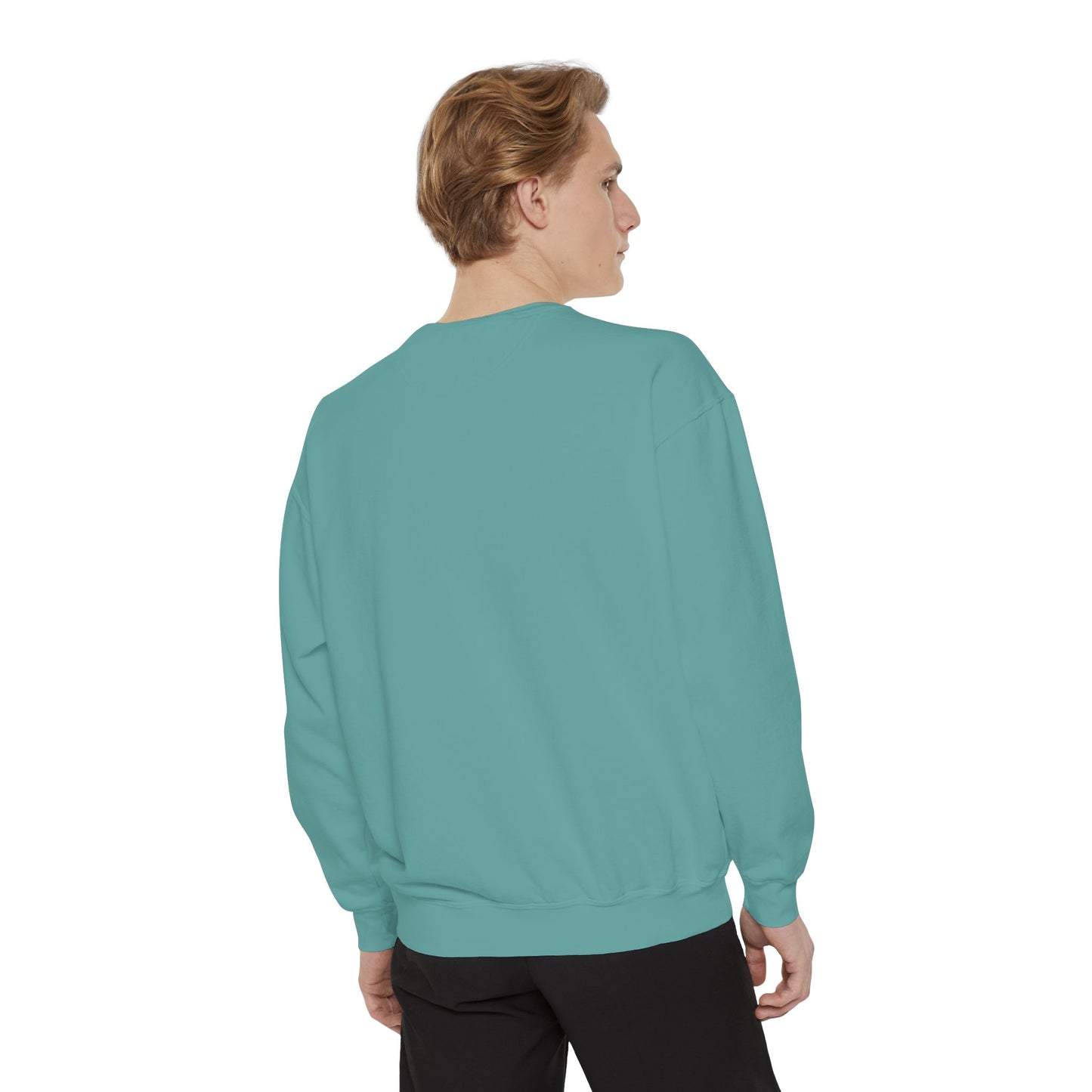 Vintage Poster Anti Nazi Garment-Dyed Sweatshirt