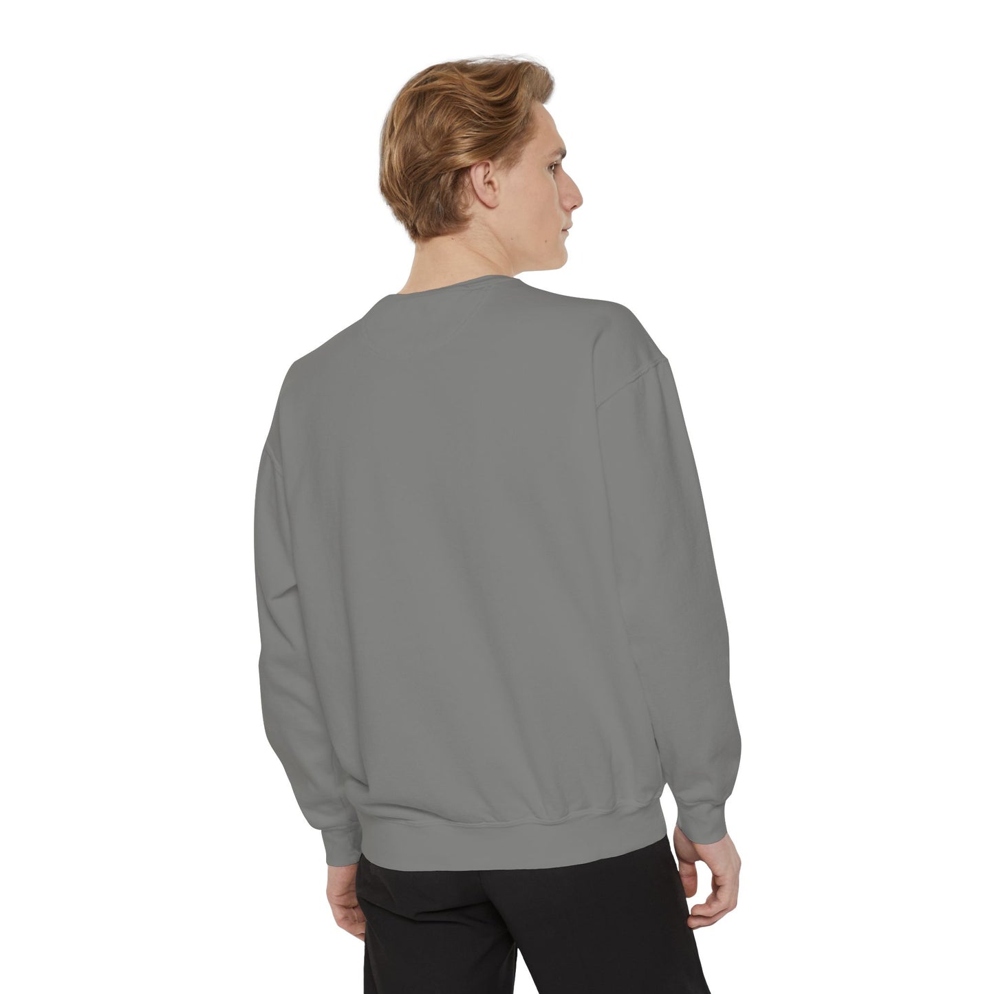 Vintage Poster Anti Nazi Garment-Dyed Sweatshirt