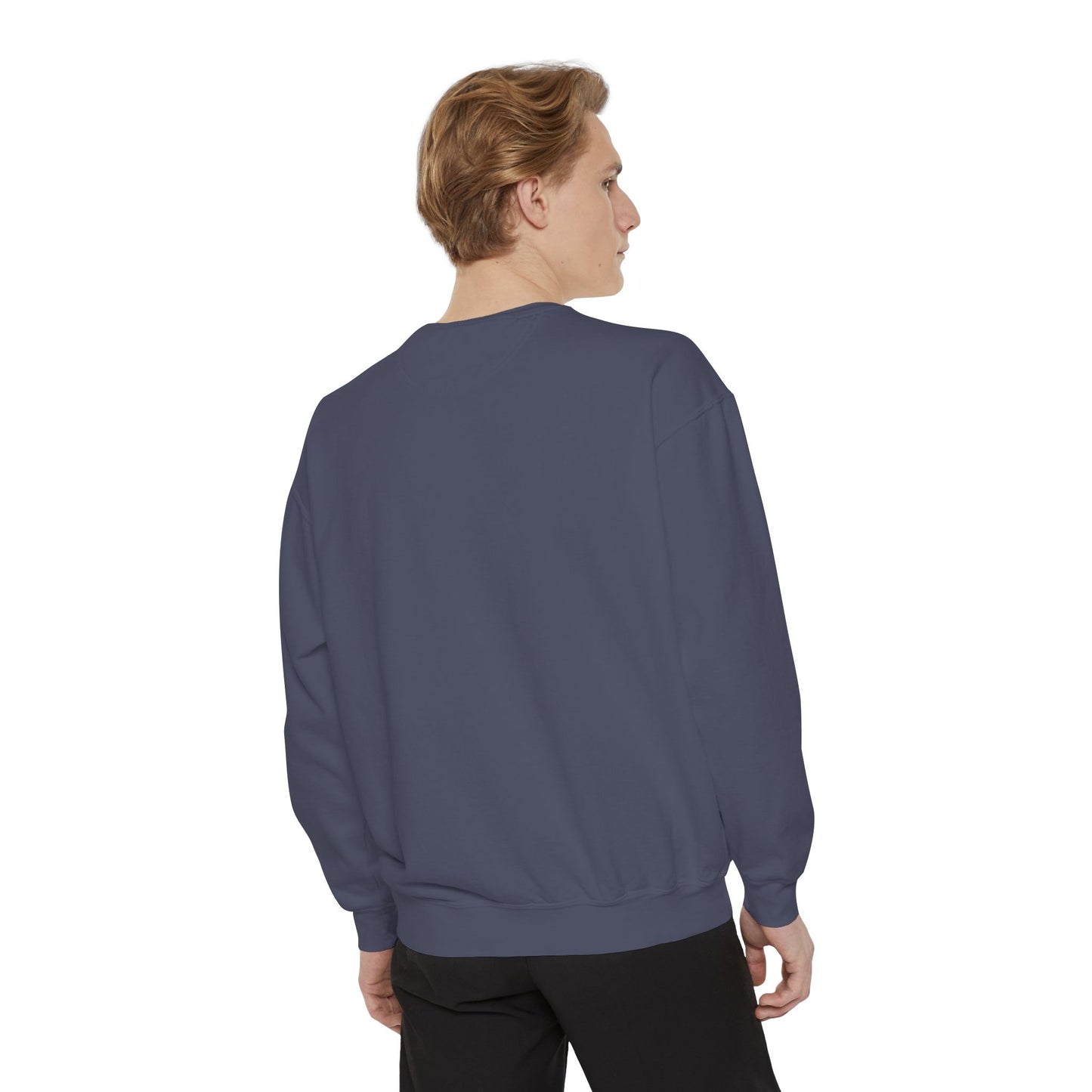 Vintage Poster Anti Nazi Garment-Dyed Sweatshirt