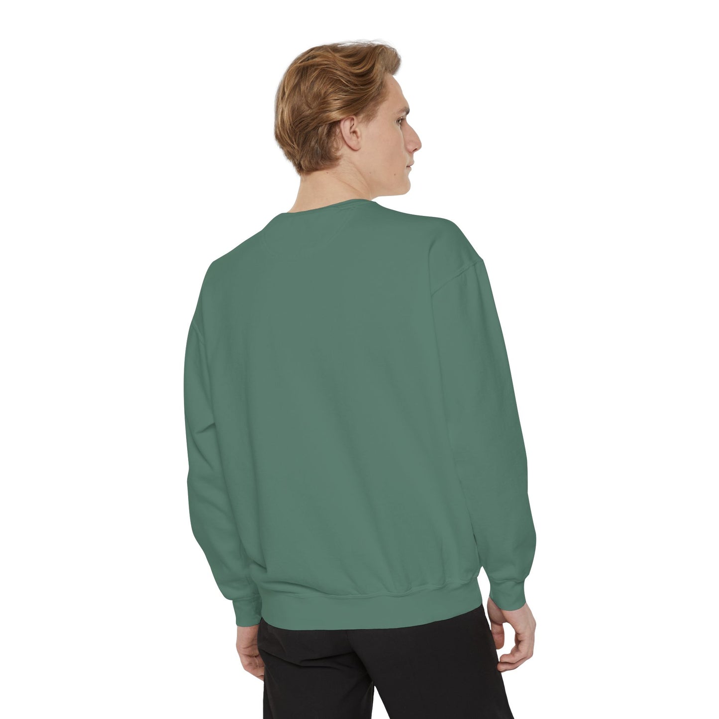 Vintage Poster Anti Nazi Garment-Dyed Sweatshirt