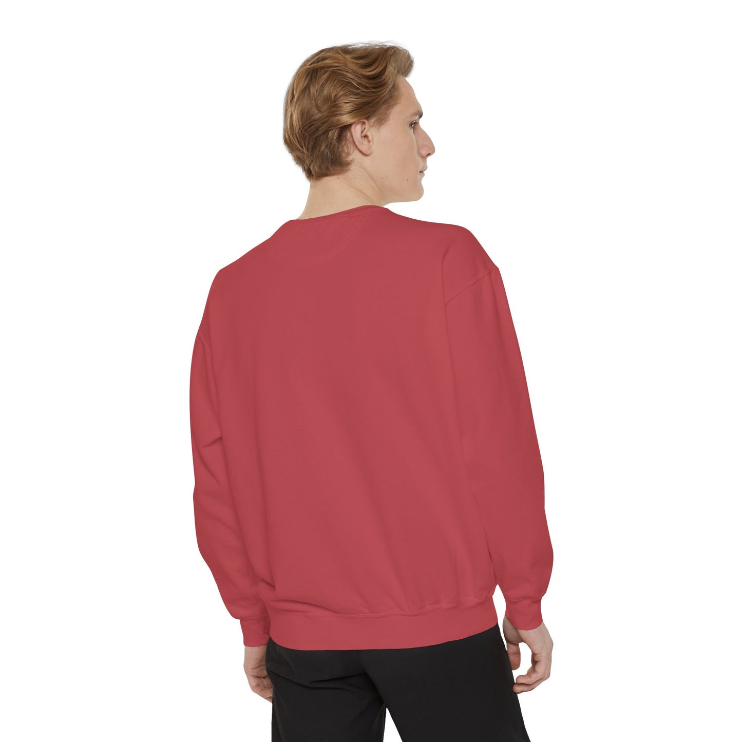 Vintage Poster Anti Nazi Garment-Dyed Sweatshirt